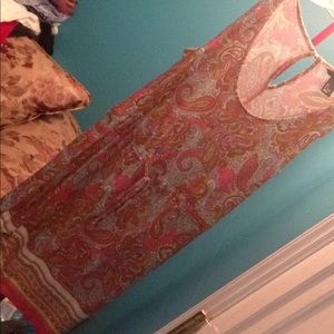 H&M paisley dress
